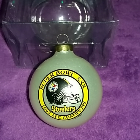 DONATING! Super Bowl XXX 1995 Steelers Ornament - Picture 1 of 3